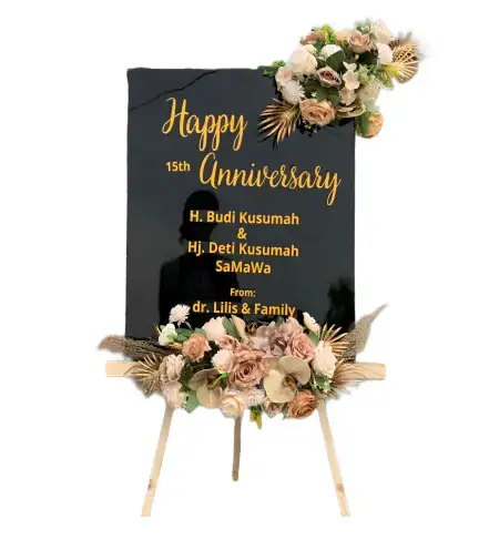 Papan Bunga Akrilik Ngamplang